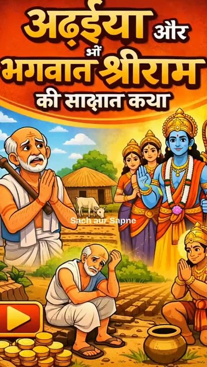 भगवान राम रोज़ दर्शन देने आते थे 😱 | अढईया की सच्ची कथा 🚩 #ram #rammandir #ayodhya