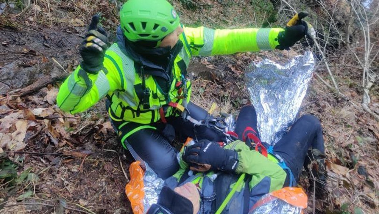 Val Grande, escursionisti dispersi salvati con elicottero dalla Guardia di Finanza (22.01.26)