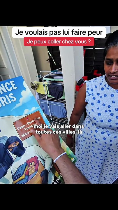Je voulais pas lui faire peur