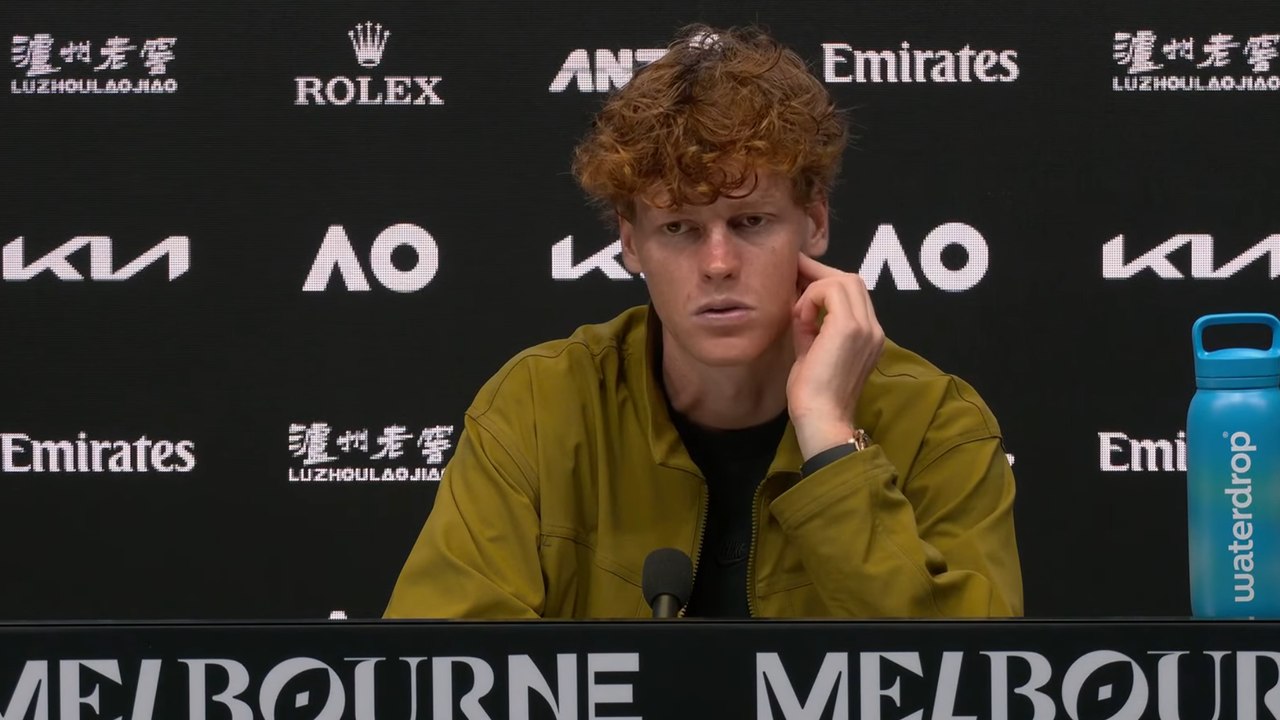 Tennis - Open d'Australie 2026 - Jannik Sinner : "Le tennis, c’est un sport de pourcentage"