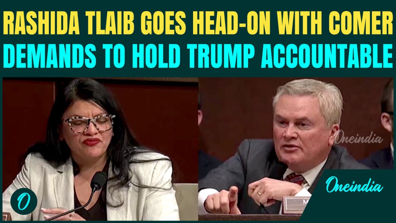 ‘Trump Is Accountable’: Rashida Tlaib ERUPTS in EPSTEIN Hearing, CLASHES With Comer | Trump EXPOSED