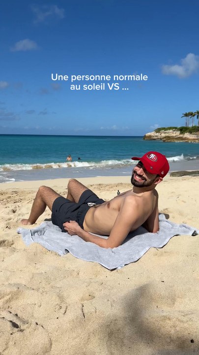 Comment elle se remet de la crème à la fin 🤣