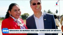 Senadora de Morena asegura que Taiwán es parte de México