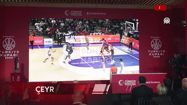 Basketbol Ziraat Bankası Türkiye Kupası’nda çeyrek final kuraları