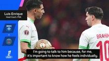 Enrique yet to discuss Hakimi's PSG return following AFCON heartbreak