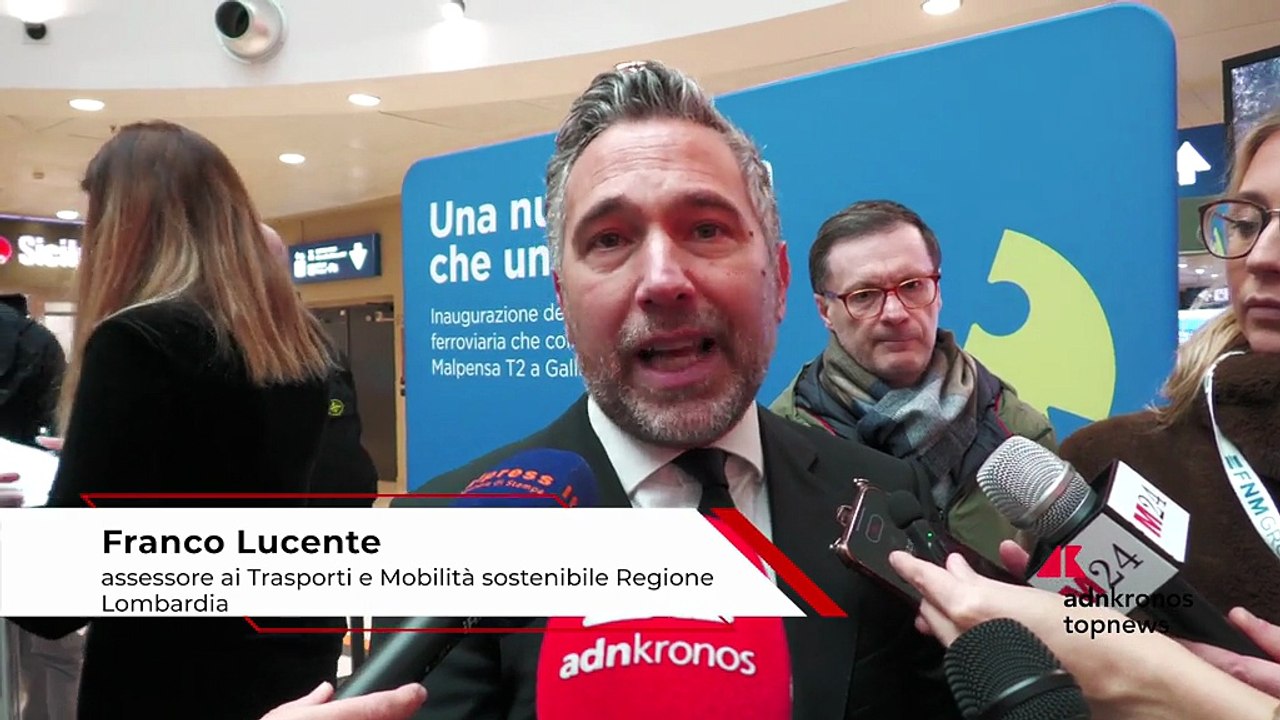 Trasporti: ass. Lucente (Regione Lombardia), ‘per collegamento con Malpensa 10 nuovi treni Caravaggio’