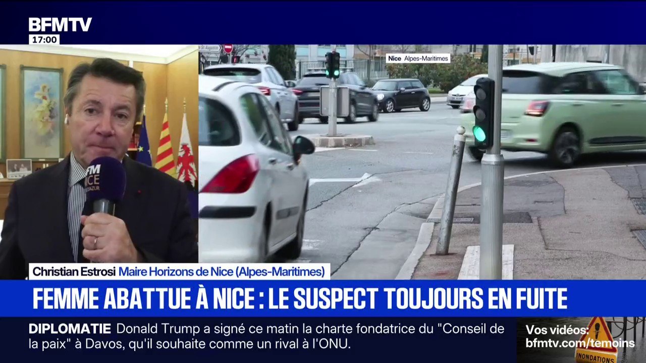 Meurtre par balles d'une jeune femme à Nice: "J'ai décidé de faire de ce bébé un pupille de la ville de Nice", explique Christian Estrosi