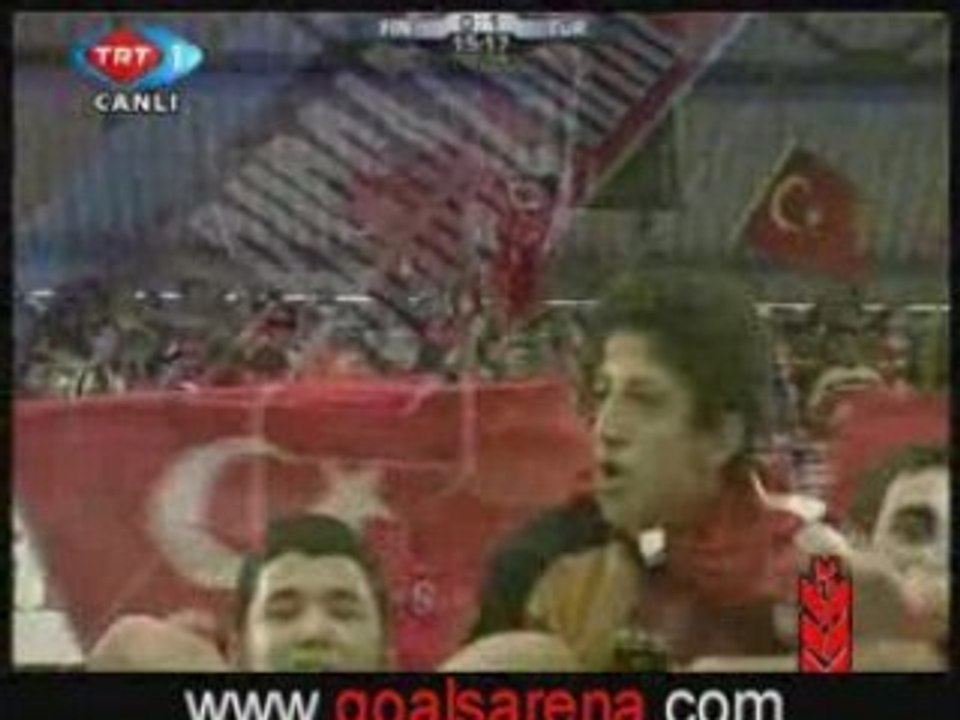 Turkey 1 - 0 Finland (Tuncay Sanli)