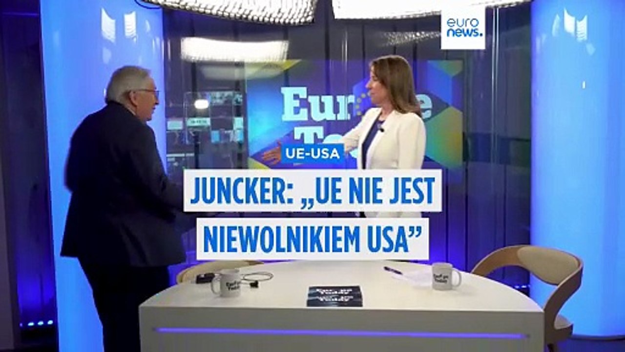 Były przewodniczący Komisji Europejskiej Juncker mówi, że "UE nie jest niewolnikiem USA"