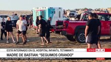 "Oremos por él": el desesperado mensaje de la mamá de Bastián tras el nuevo parte médico