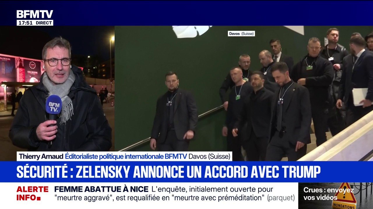 Guerre en Ukraine: un accord sur les garanties de sécurité trouvé entre Volodymyr Zelensky et Donald Trump