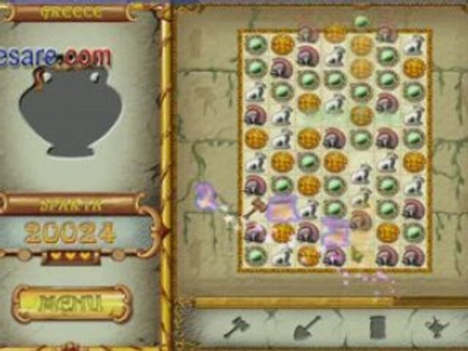 Bejeweled Like Game Atlantis Quest free at www.wesare.com