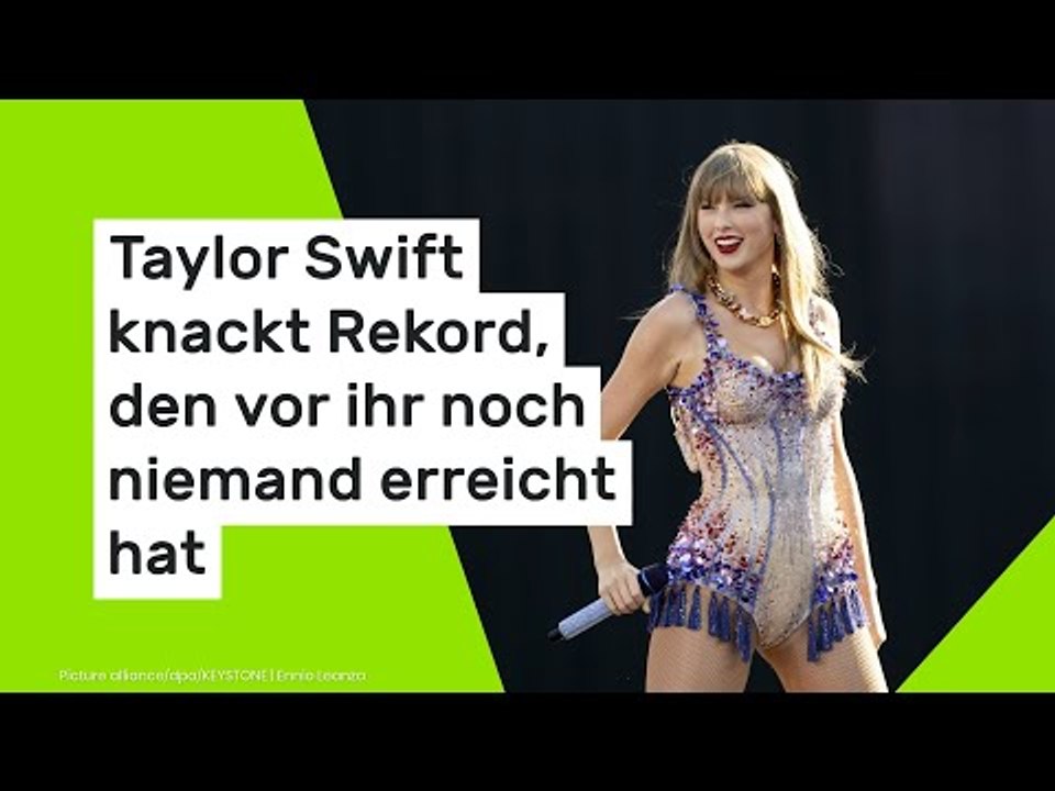 Taylor Swift: Sängerin knackt Rekord, den vor ihr noch niemand erreicht hat
