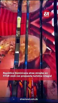 República Dominicana atrae miradas en FITUR 2026 con propuesta turística integral