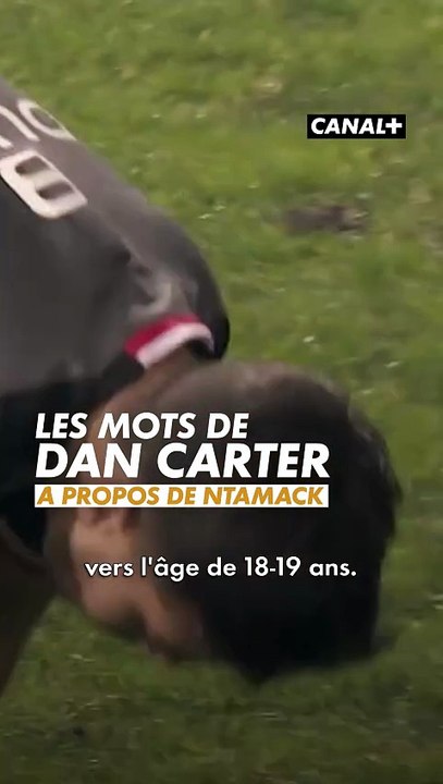 Dan Carter salue la précocité de Romain Ntamack, déjà numéro 10 à 19 ans 😳Romain Ntamack tu seras un homme, mon fils c’est dispo sur l’application CANAL+ 🔥