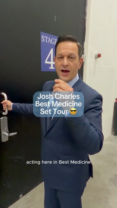 Josh Charles Goes Behind the Scenes of Best Medicine