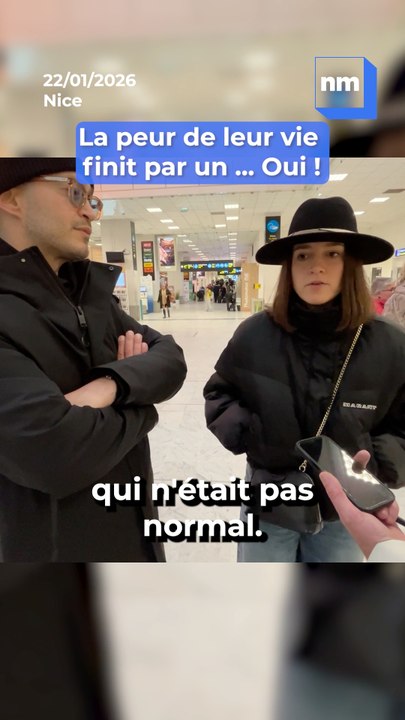 L'avion fait un atterrissage d'urgence à Nice, ils ont eu la peur de la vie, mais ça s'est finit ... par un oui !