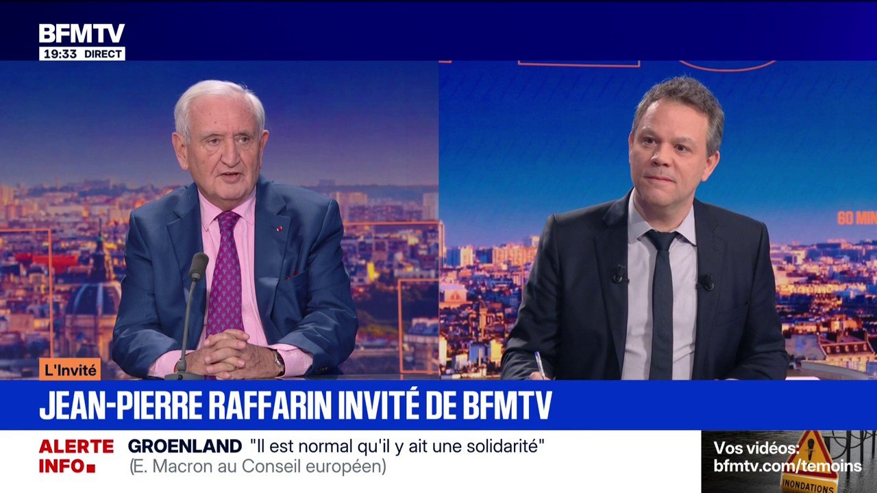 Tensions entre l’Union européenne et Washington: Jean-Pierre Raffarin, ancien Premier ministre, estime qu’il faut parler à Donald Trump avec “une grande fermeté”