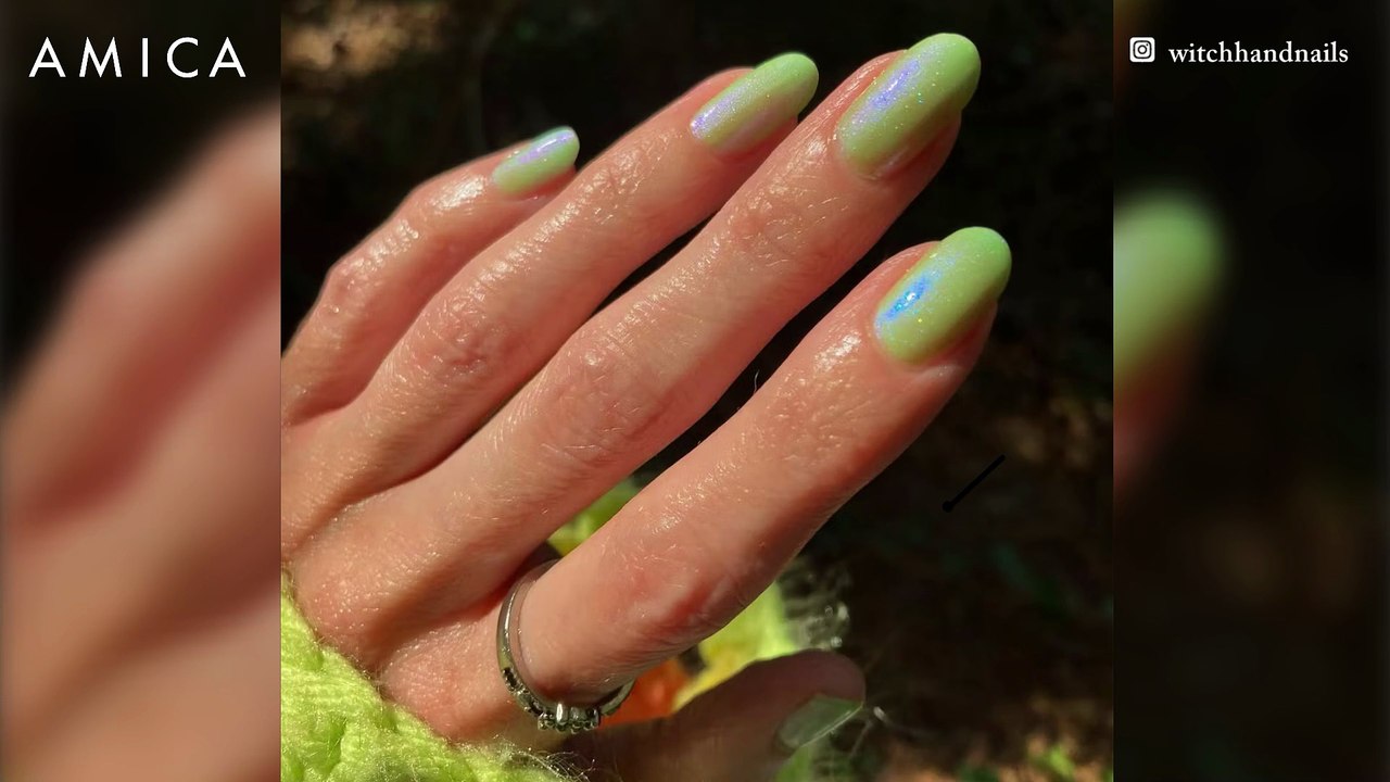 Wasabi nails: il colore spicy che accende la ma...