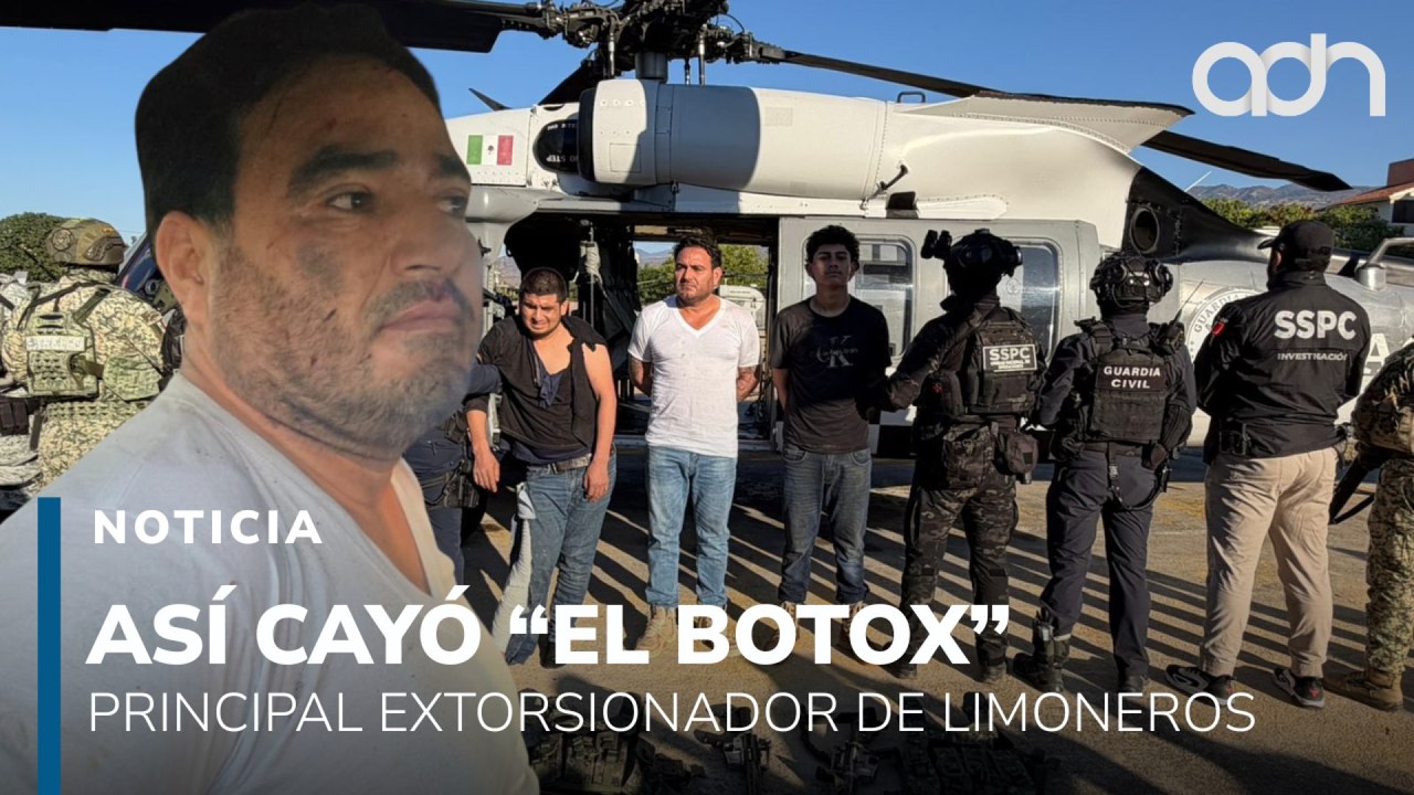 Así cayó "El Botox", principal extorsionador de limoneros en Michoacán