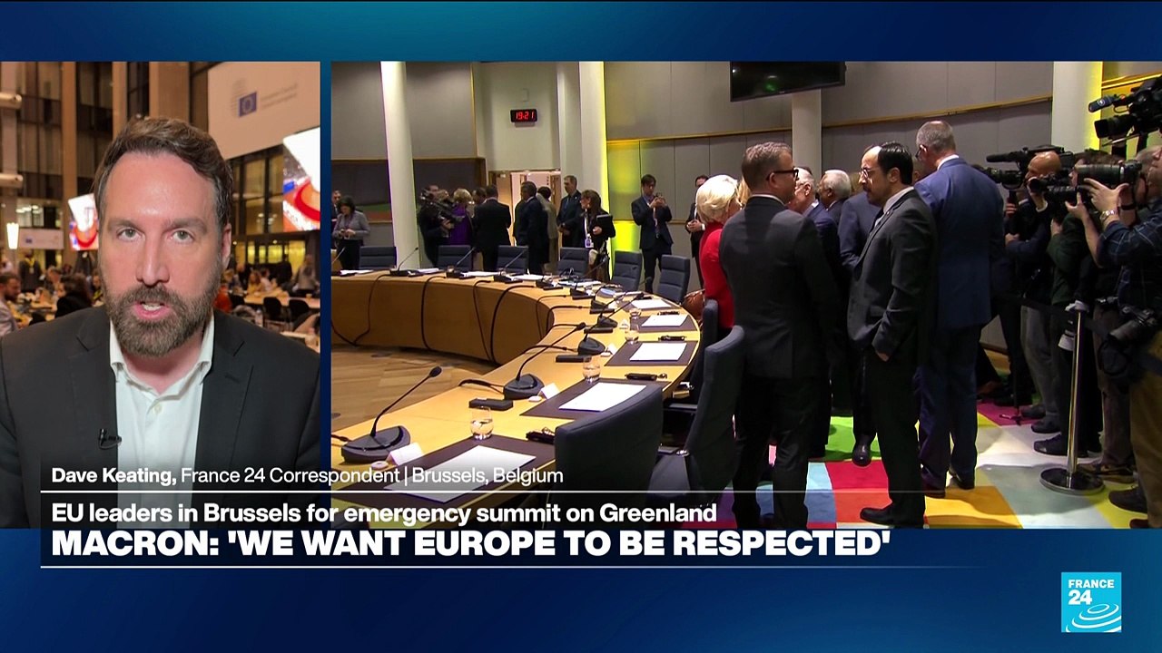 EU leaders divided on Greenland crisis narrative as they weigh anti ...