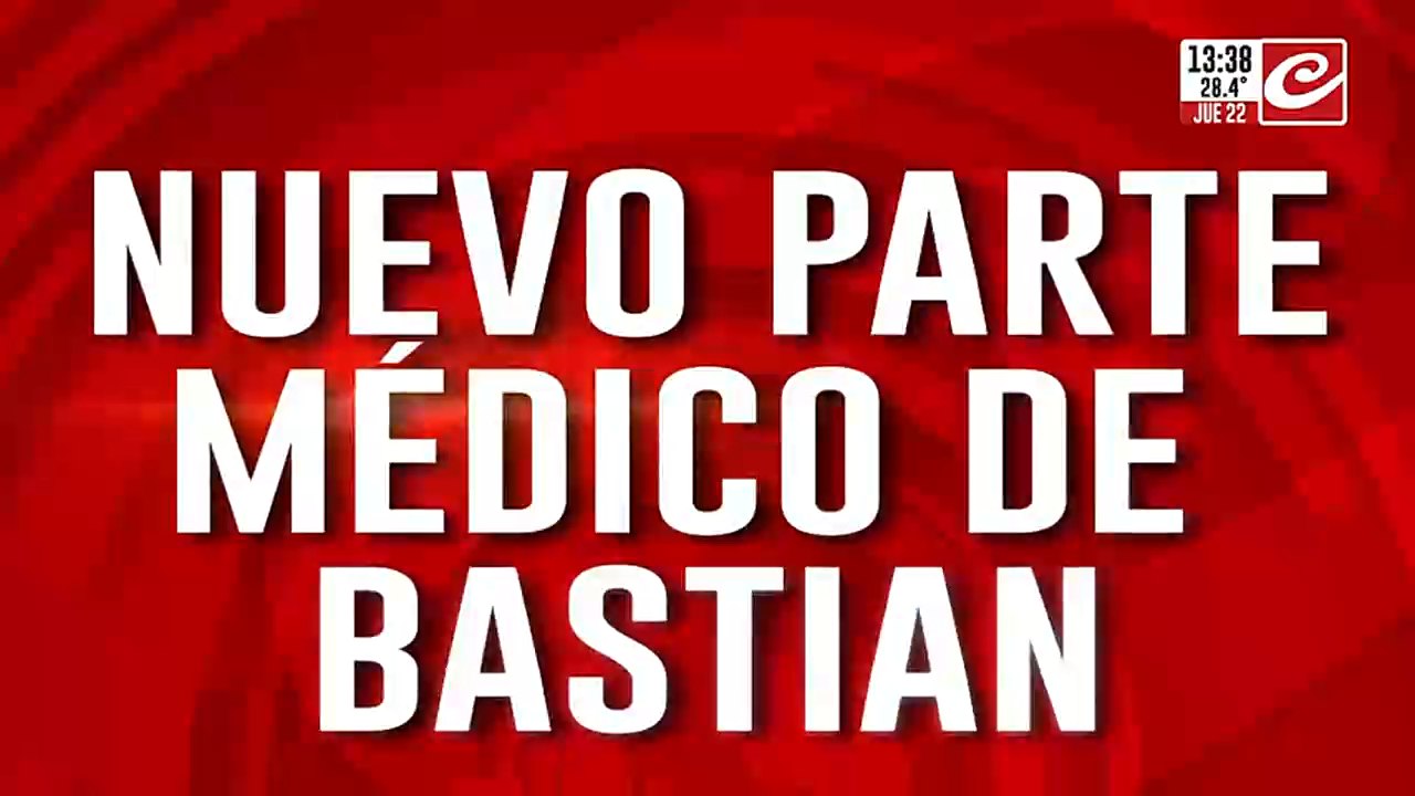 Nuevo parte médico de Bastian: lesiones cerebrales y cervicales severas