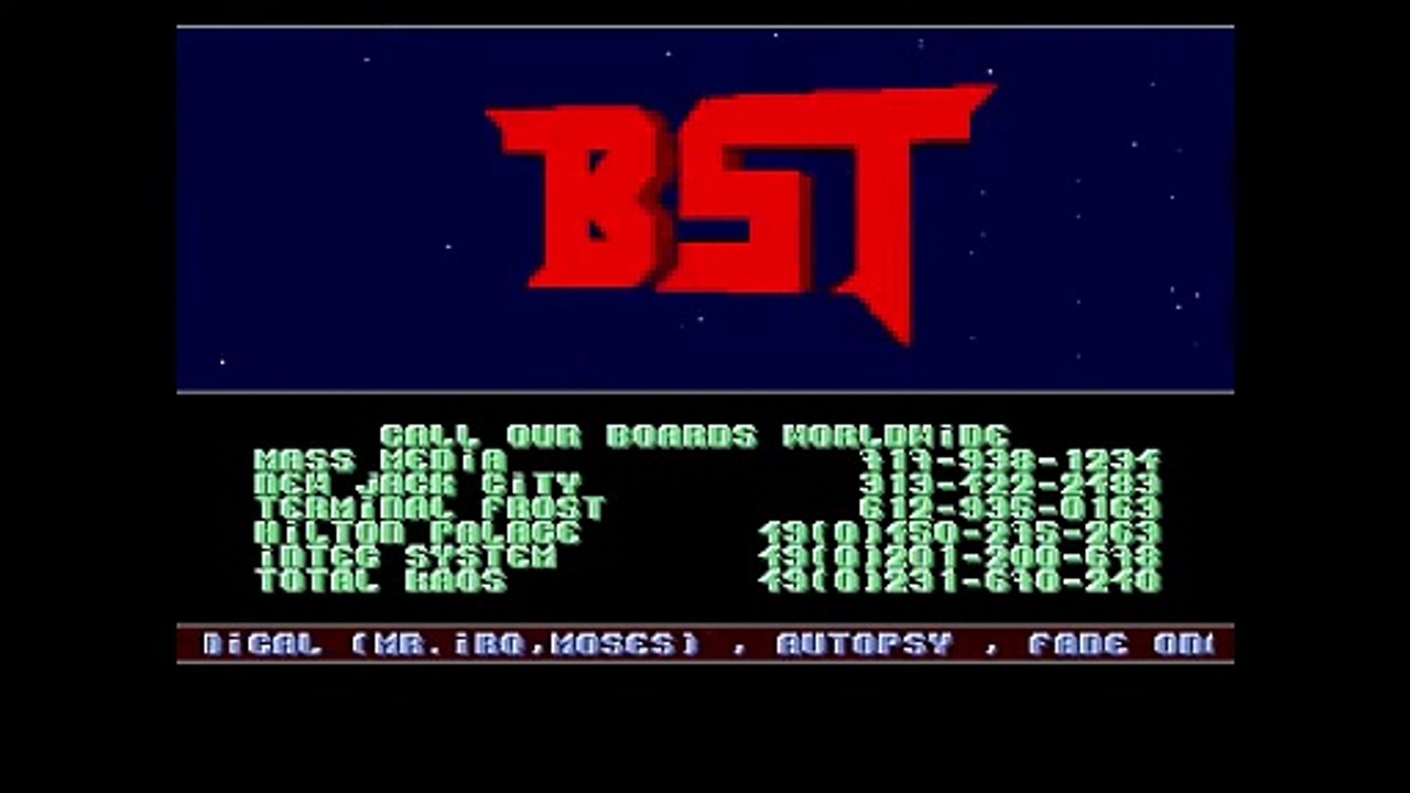 Amiga Cracktro Abracadabra by Bitstoppers