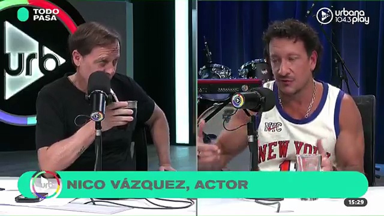 Nico Vázquez vivió un momento paranormal en vivo cuando habló de su hermano Santiago