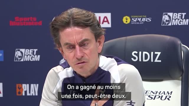 Tottenham - Frank : On a envie de performer tous les trois jours