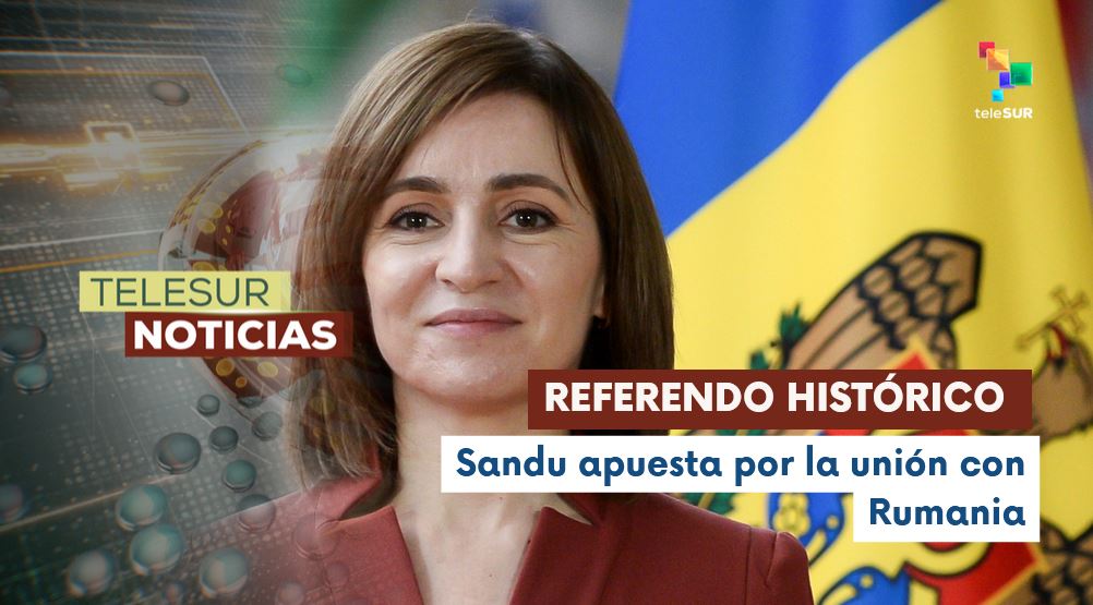 Presidenta Sandu propone un referéndum definitorio para el futuro de Moldavia