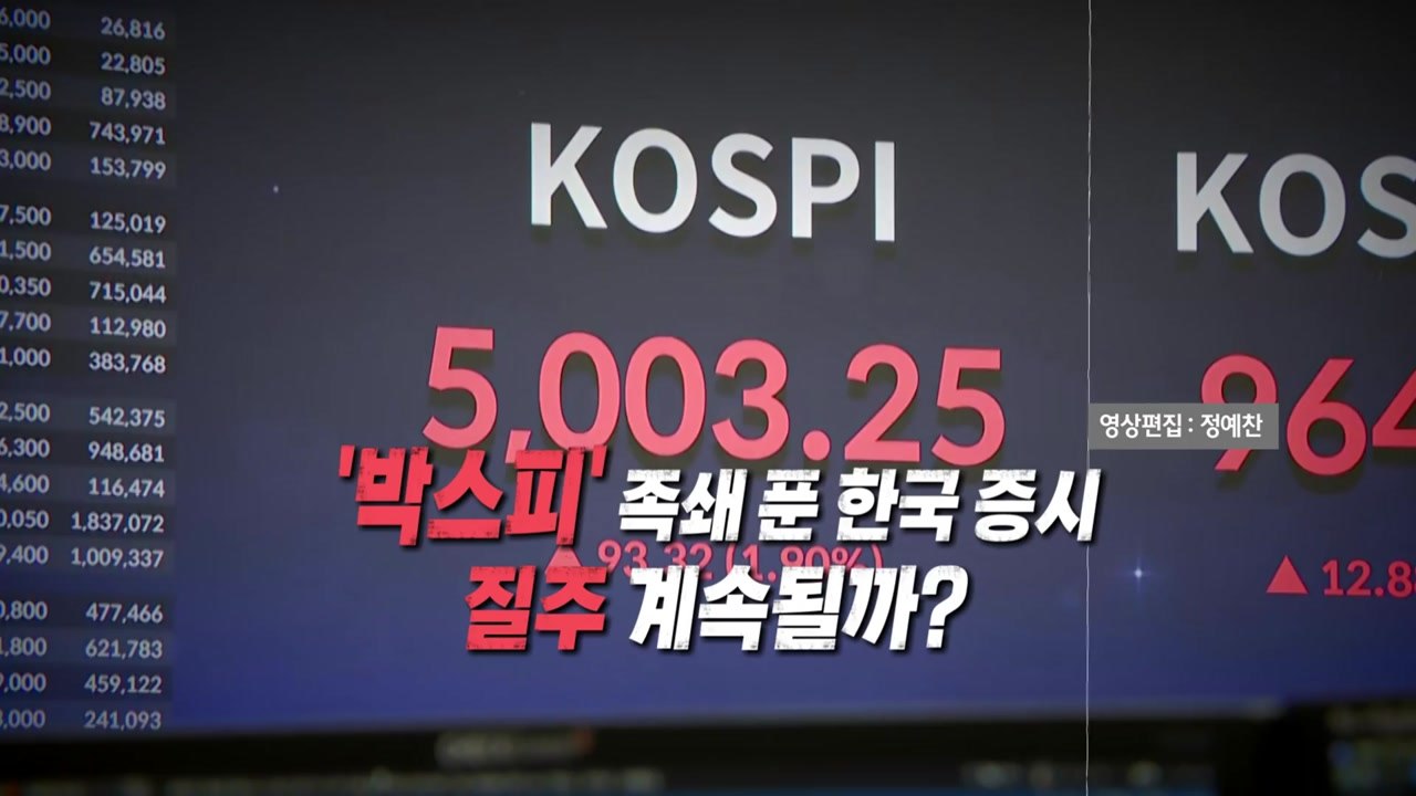[영상] 사상 첫 꿈의 '5천피'...코스피 질주 이어질까? / YTN