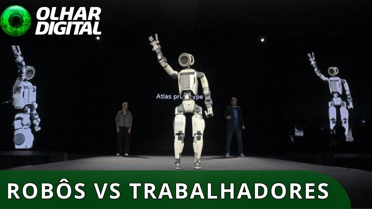 Sindicato alerta: robôs humanoides podem ameaçar empregos