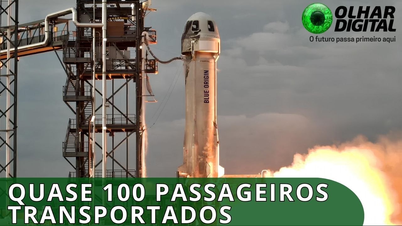 Com atraso, Blue Origin realiza mais um voo turístico suborbital
