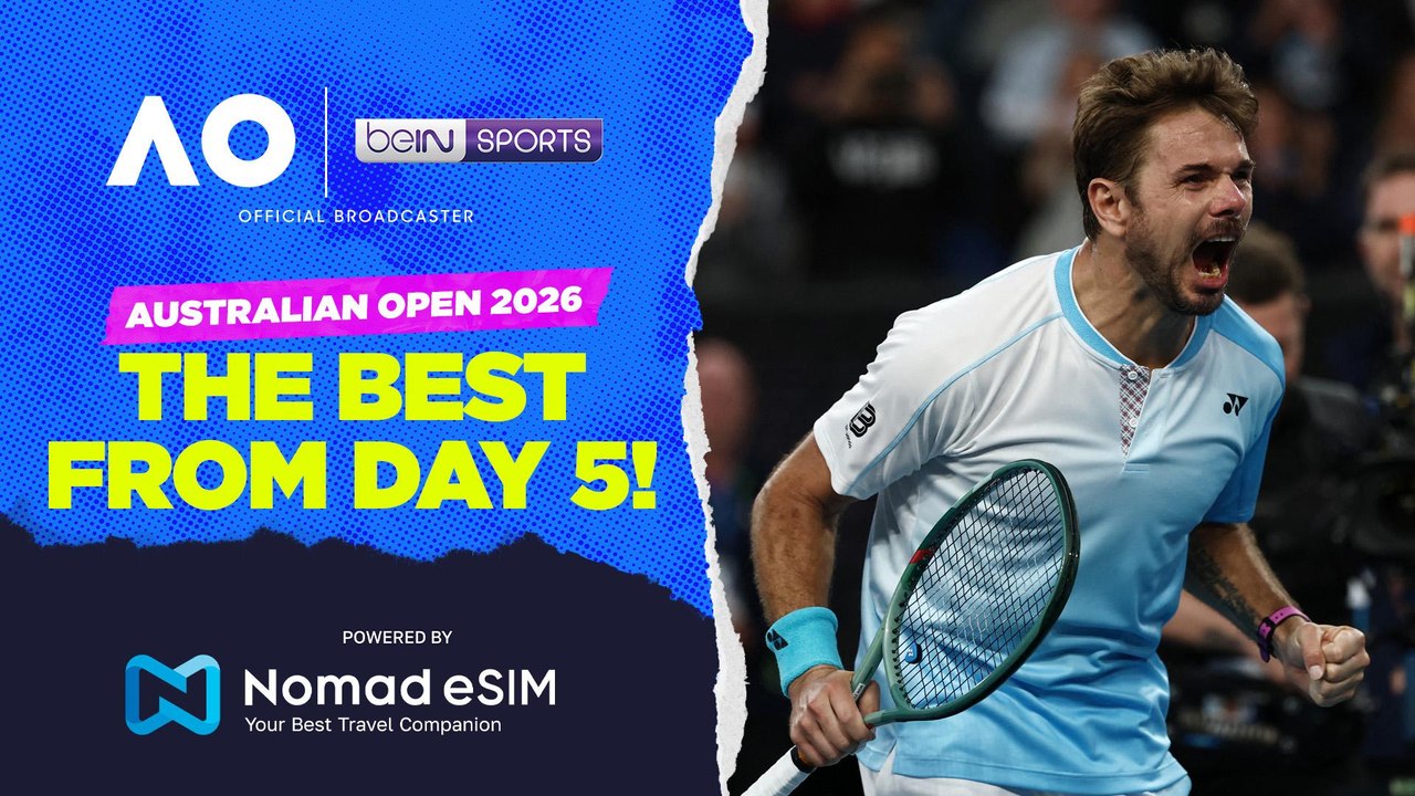 Top 5 Shots from Day 5! | Australian Open 2026 | Moments