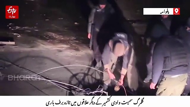 گلمرگ سمیت وادی کشمیر کے دیگر علاقوں میں تازہ برف باری، بارش اور تیز ہواؤں نے قہر برپا کر دیا