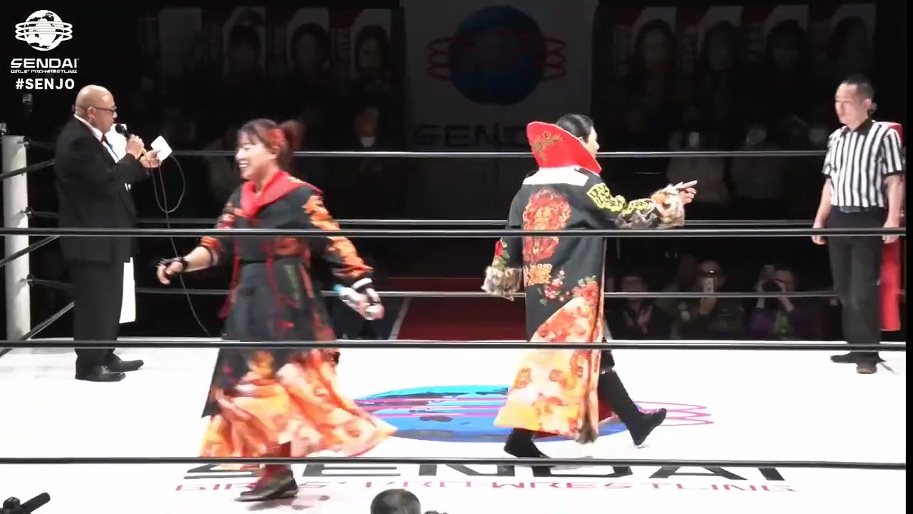 Sendai Girls Step & Go 2026 Reiwa Ultima Powers (DASH Chisako & Hiroyo Matsumoto) vs. Red Energy (Mika Iwata & Miyuki Takase)