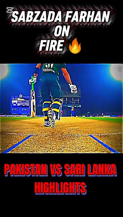Sabzada Farhan on fire 🔥🔥🔥