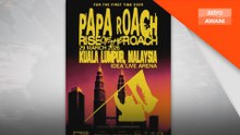 Papa Roach gegarkan Kuala Lumpur Mac depan