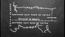 RANN OF KUTCH DISPUTE-W. PAKISTAN-INDIA BOUNDRY