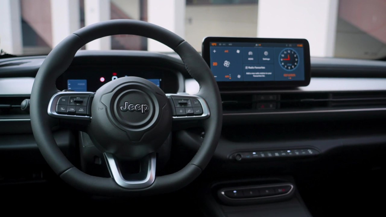 Jeep Avenger Black Edition - Das Interieurdesign