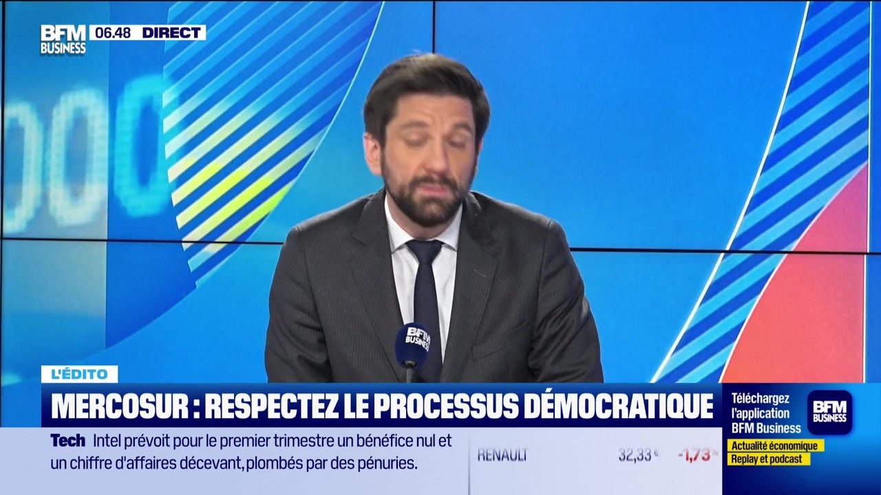L’Edito de Raphaël Legendre : Mercosur, respectez le processus démocratique - 23/01