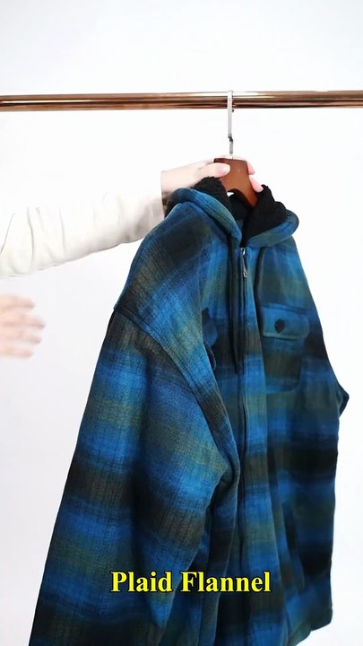 Looking for a warm flannel jacket?