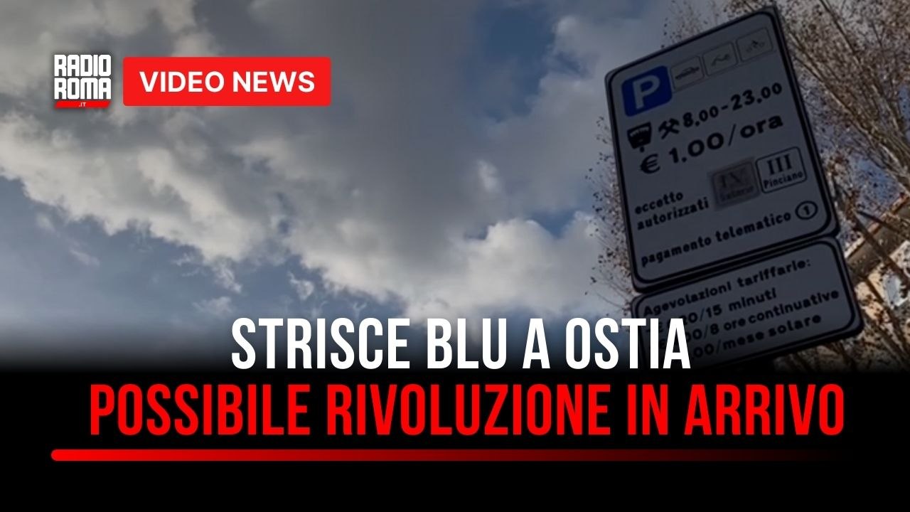 Ostia, strisce blu in arrivo dal centro al lungomare