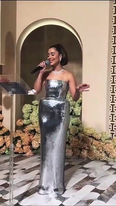 اطلالة بلقيس فتحي تتصدر الترند بسبب غرابتها