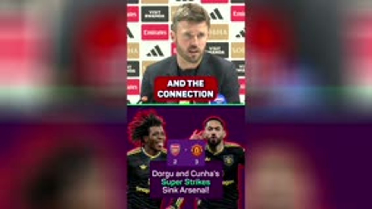 Carrick taking 'no credit' for Cunha and Dorgu'...