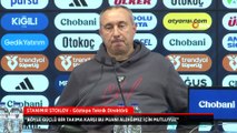 Stanimir Stoilov: Böyle güçlü bir takıma karşı bu puanı aldığımız için mutluyuz