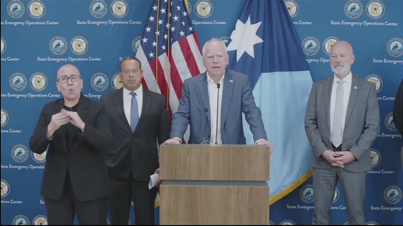 Minnesota Gov. Walz urges Trump to pull agents after another fatal shooting