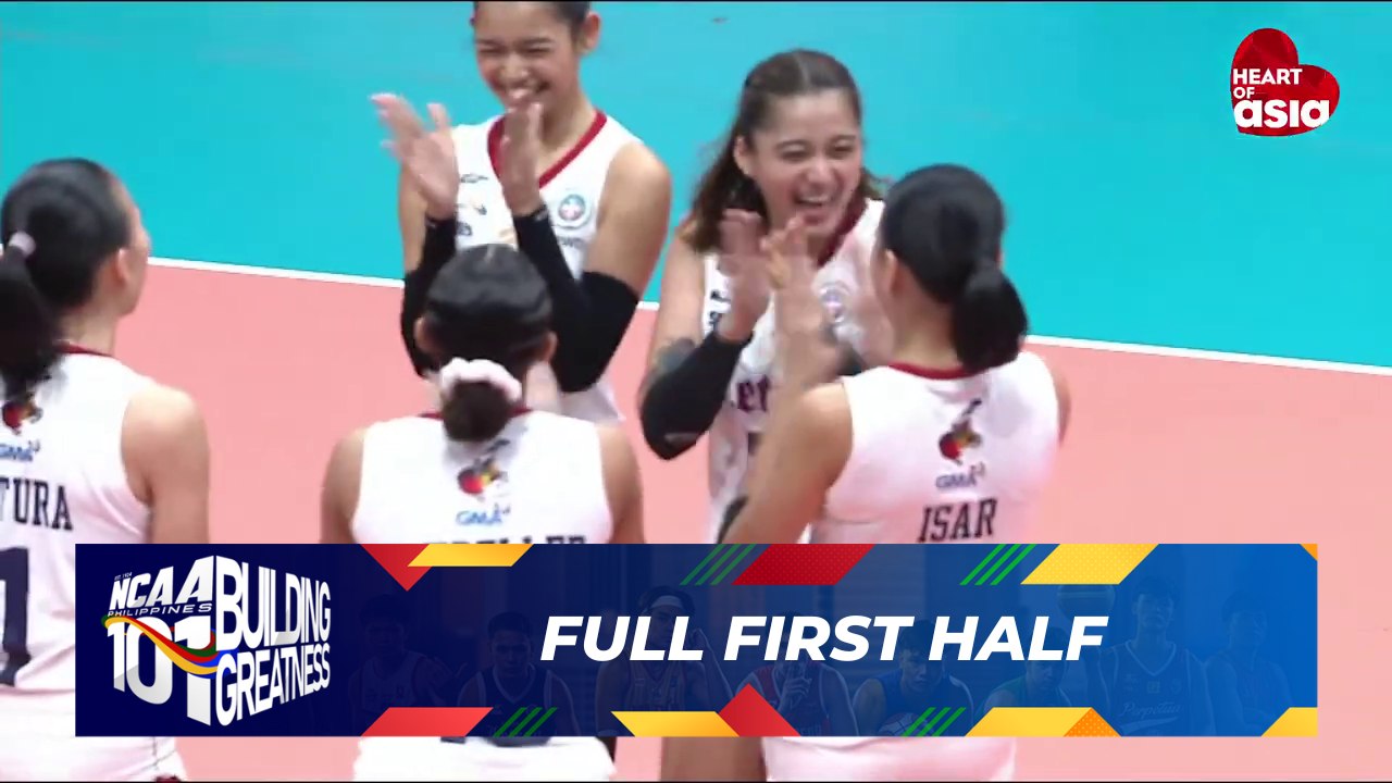 FULL FIRST HALF - Arellano Lady Chiefs vs Letran Lady Knights | NCAA Season 101
