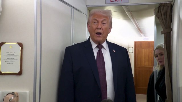 Trump says US has an armada headed toward Iran