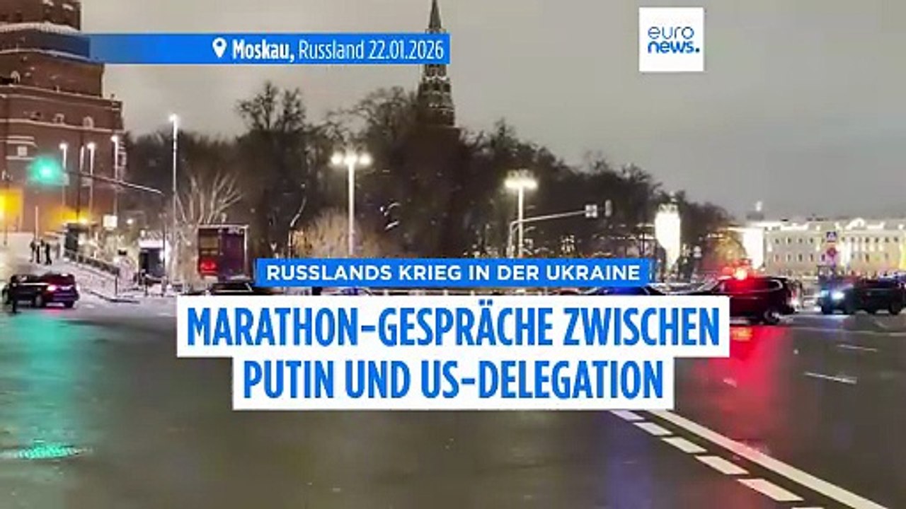 Trump-Team führt Marathon-Gespräche mit Putin in Russland zu Ende des Ukraine-Kriegs